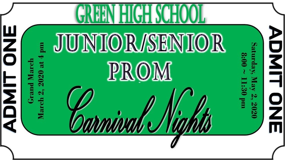 Junior/Senior Prom Ticket